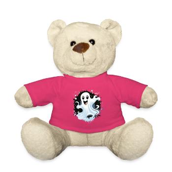 Éclaboussure fantôme joyeuse - Nounours - rose - Devant