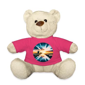 Les Pays-Bas sont une terre d’eau - Nounours - rose - Devant