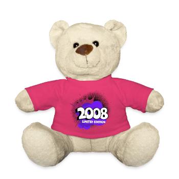 2008 Limitierte Edition 18. volljährig volljährige - Teddy - Pink - Vorne