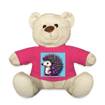 hérisson - Nounours - rose - Devant