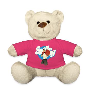 SMASH MAN - nice people - Nounours - rose - Devant