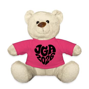 Jga 2026 Herz Form Herzform - Teddy - Pink - Vorne