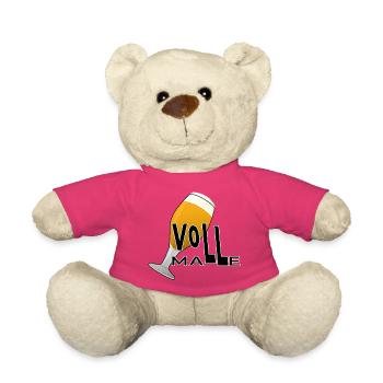 Full Malle - Teddy Bear - pink - Front
