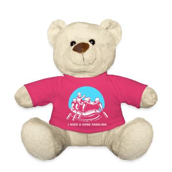 Rafting Kayaking Kayaking Paddle Boat - Teddy Bear - pink - Front