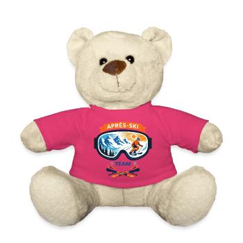 Apres Ski Team Comic Design - Teddy - Pink - Vorne