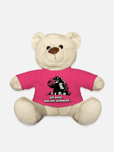 Monster isst, was ihm schmeckt - Teddy - Pink