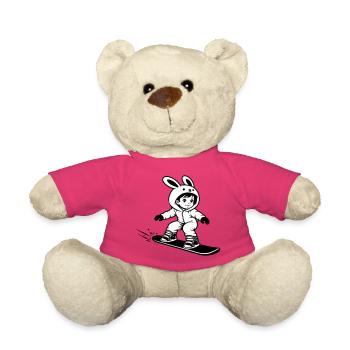 Snowboard Bunny - Teddy - Pink - Vorne
