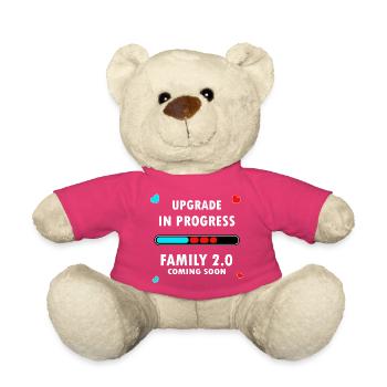Upgrade in Progress Family 2.0 Coming Soon - Teddy - Pink - Vorne