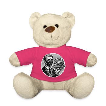 Parodie Lecter Catering sert le cerveau aujourd’hui - Nounours - rose - Devant