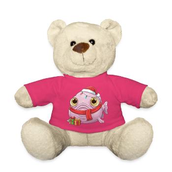Drôle de Poisson-Blobfish - Noël avec... - Nounours - rose - Devant