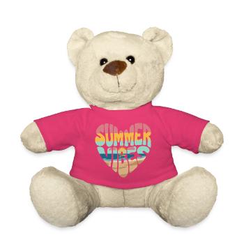 Summer Vibes - Teddy Bear - pink - Front