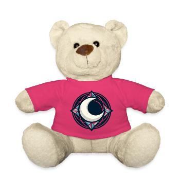 Mondkreis Geometrisches Mosaik - Teddy - Pink - Vorne