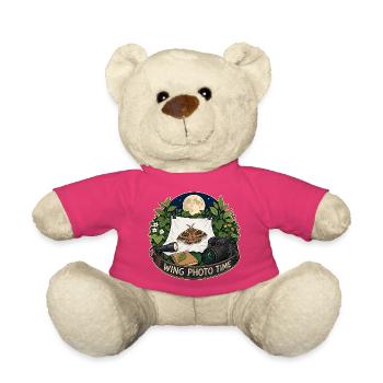 WING PHOTO TIME - Teddy Bear - pink - Front