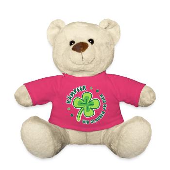 Kämpfer – Wir glauben an dich - Mutmacher - Teddy - Pink - Vorne