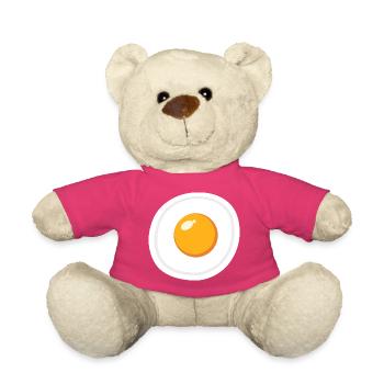 Eikostüm Halloween lustiges Frühstückskostüm - Teddy - Pink - Vorne