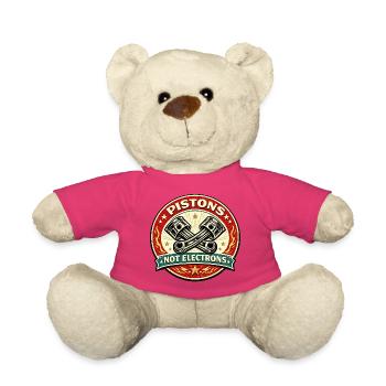 Kolben, keine Elektronen, die rasen - Teddy - Pink - Vorne
