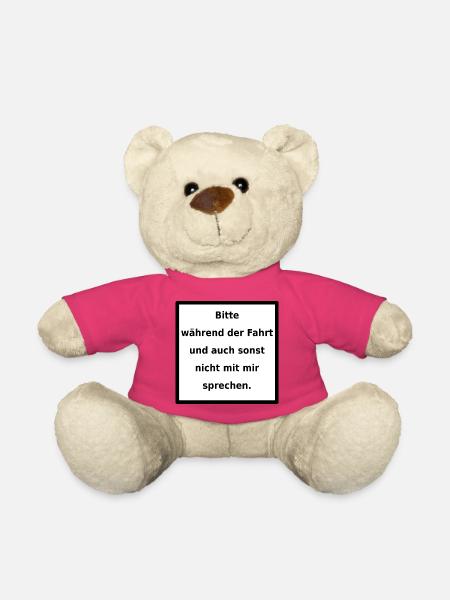Genereller Warnhinweis. (black/white) - Teddy - Pink