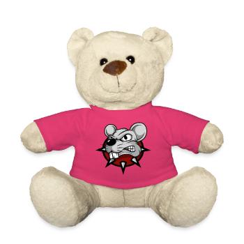 Mouse mice mousy little mice rat pet animal - Teddy Bear - pink - Front