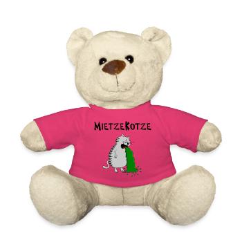 Mietzekatze muss kotzen = MietzeKotze - Teddy - Pink - Vorne