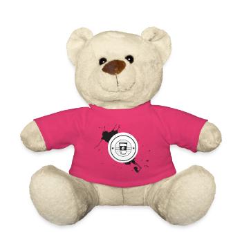 Kaffee-Emblem Becher - Teddy - Pink - Vorne