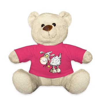Schaf auf der Weide - Teddy - Pink - Vorne