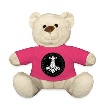 Mjölnir Keltischer Runenknoten - Teddy - Pink - Vorne