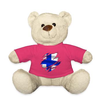 Finlandia - Finnland - Teddy - Pink - Vorne