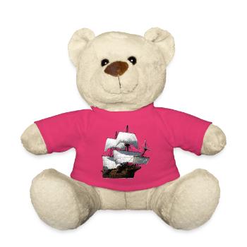 Segelschiff - Teddy - Pink - Vorne
