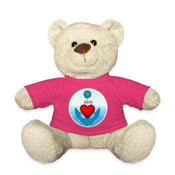 Herzanker am Meer - Teddy - Pink - Vorne