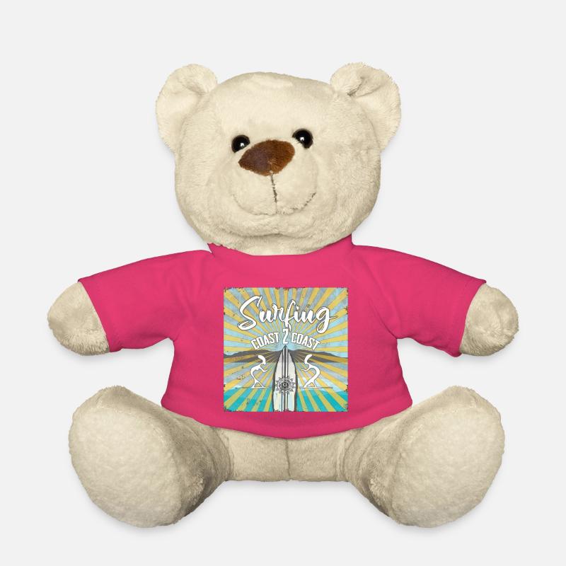 Thème Surf Coast 2 Côte Vintage Design - Nounours - rose