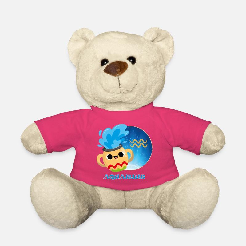 Sternzeichen Wassermann - Teddy - Pink