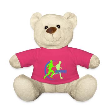 Running - Teddy Bear - pink - Front