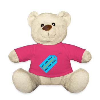 Nicht Zum Verkauf Preisschild - Teddy - Pink - Vorne