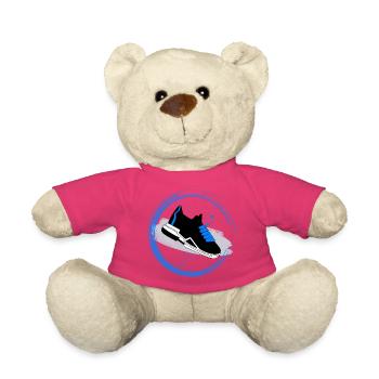 Sneaker Splash im Kreis - Teddy - Pink - Vorne
