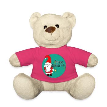 Merry Christmas - Teddy - Pink - Vorne