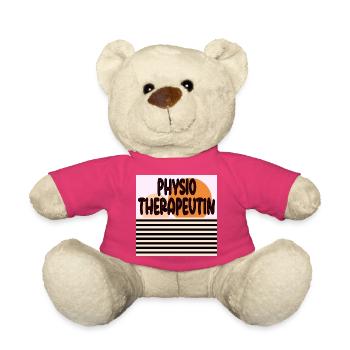Geschenke für Physiotherapeutin - Teddy - Pink - Vorne