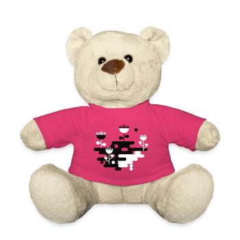 Le Blob Garden L Noir & Blanc - Nounours - rose - Devant