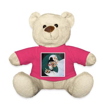 Blumen im POSTER - Teddy - Pink - Vorne