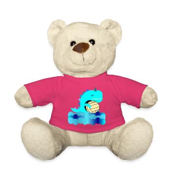 KINDER WASSERBALL DINOSAURIER SCHWIMMBAD - Teddy - Pink - Vorne