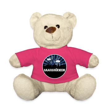 Saarbrücken Home Game Skyline - Nounours - rose - Devant