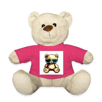 Pixelteddy - Teddy - Pink - Vorne