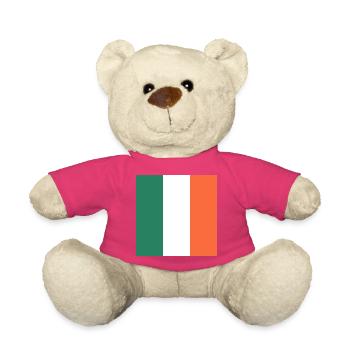 Affichez vos couleurs – Irlande - Nounours - rose - Devant