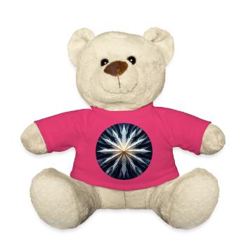 Étoile papier Art - Nounours - rose - Devant