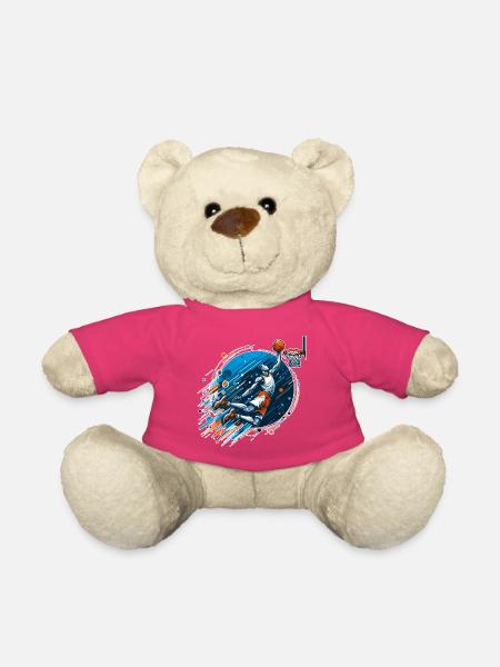Basketball Dunking Geschenk - Teddy - Pink