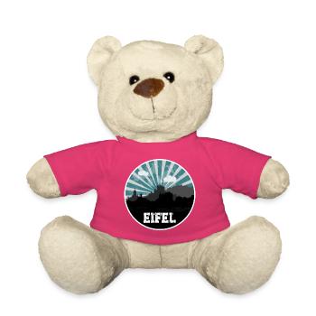 Eifel Skyline Blue Hour - Teddy - Pink - Vorne