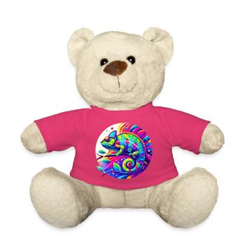 Chameleon - Teddy Bear - pink - Front