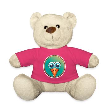 Komischer tropischer Vogel - Teddy - Pink - Vorne