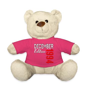 32E ANNIVERSAIRE DÉCEMBRE 1994 - Nounours - rose - Devant