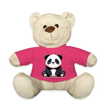 Panda - Teddy - Pink - Vorne