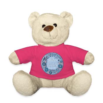 UN VÉRITABLE AMI EST CELUI QUI ENTRE QUAND LE RESTE DE LA - Nounours - rose - Devant